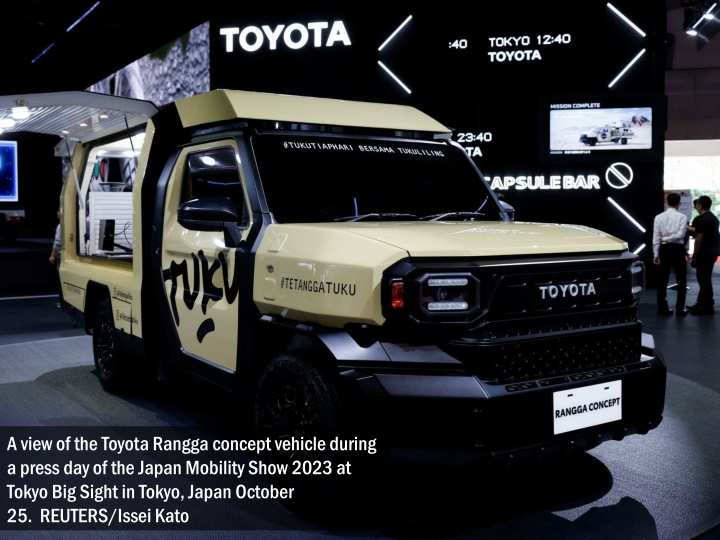 a view of the toyota rangga concept vehicle