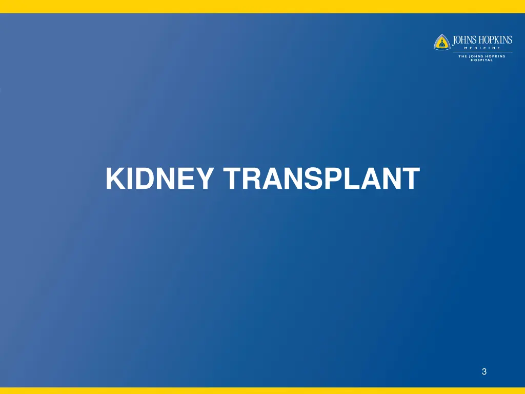 kidney transplant