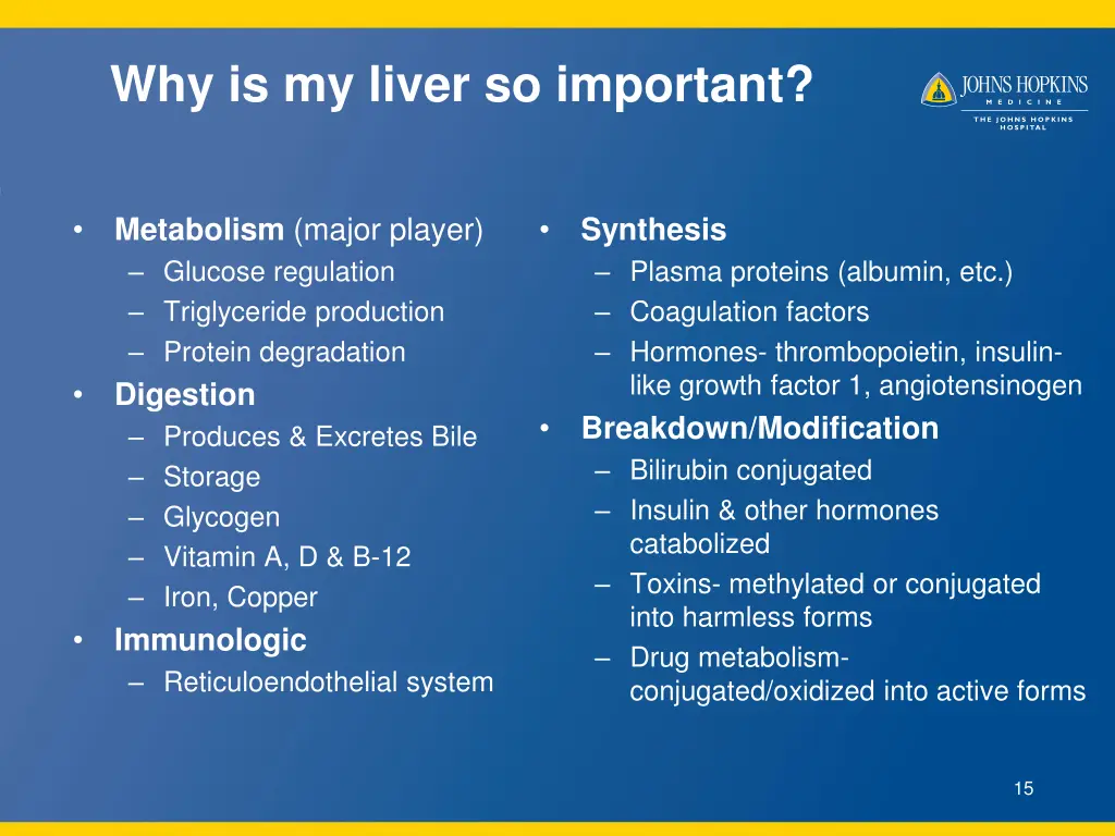 why is my liver so important