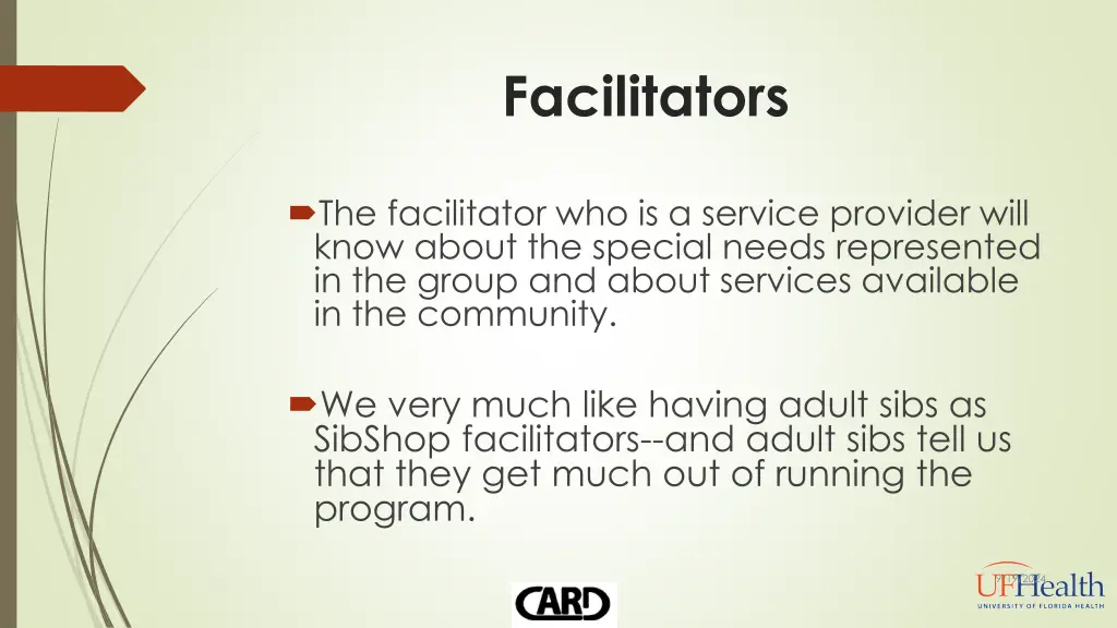 facilitators