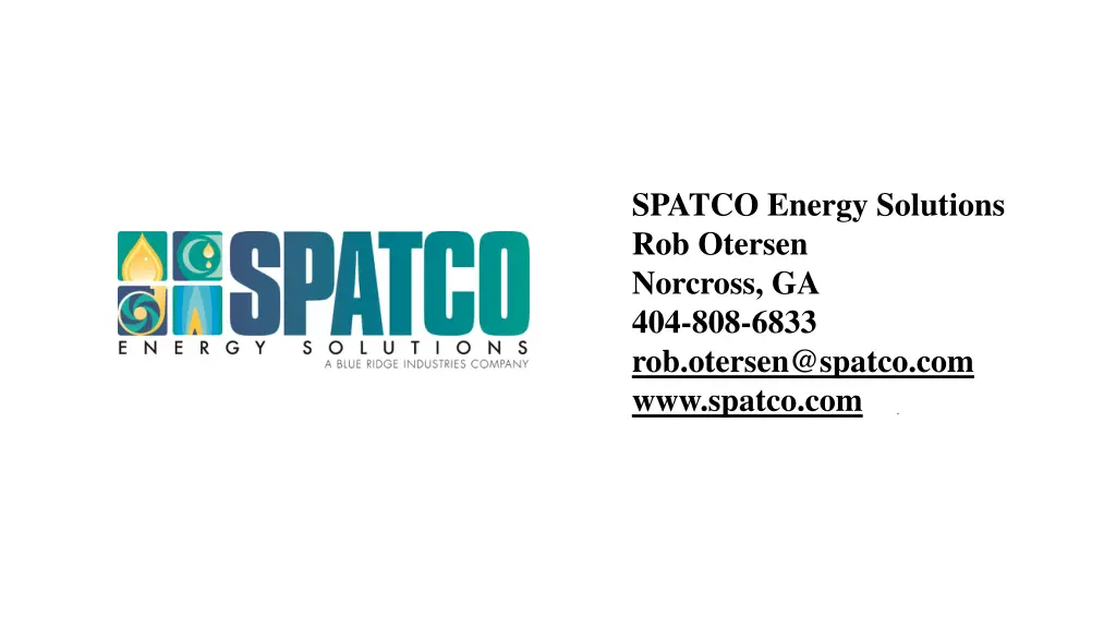 spatco energy solutions rob otersen norcross