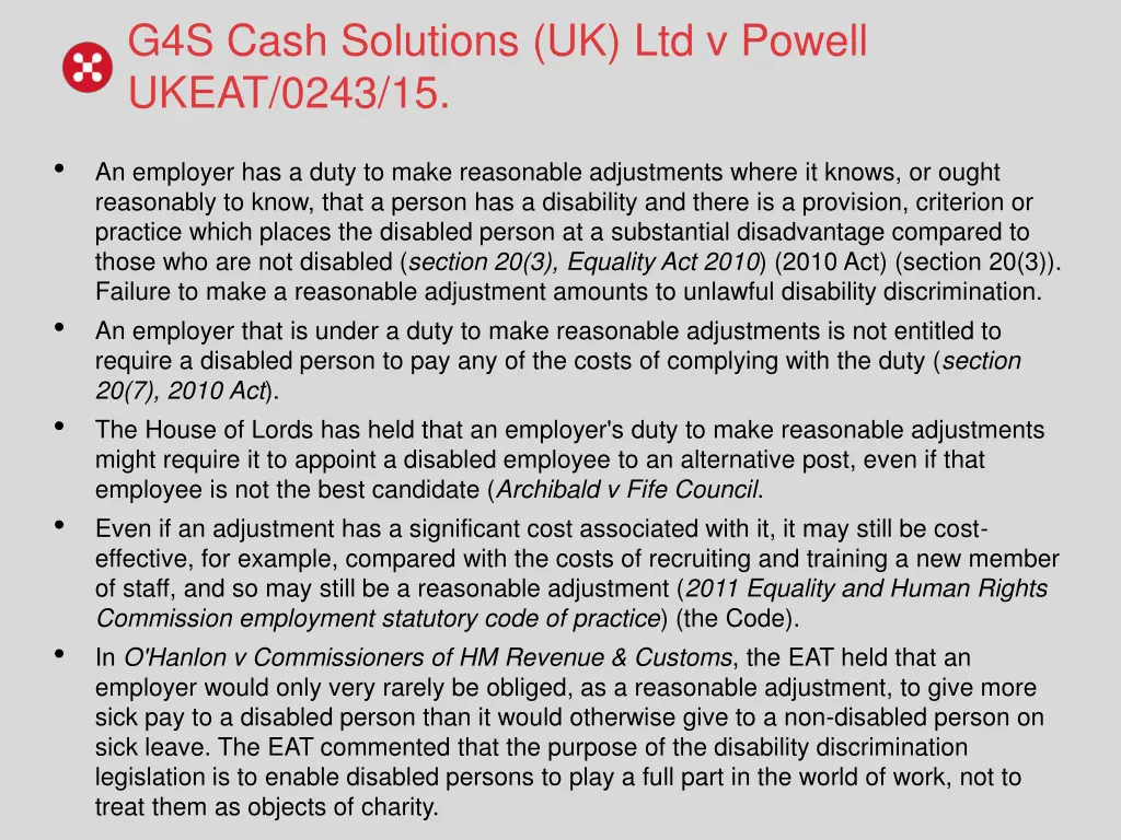 g4s cash solutions uk ltd v powell ukeat 0243 15