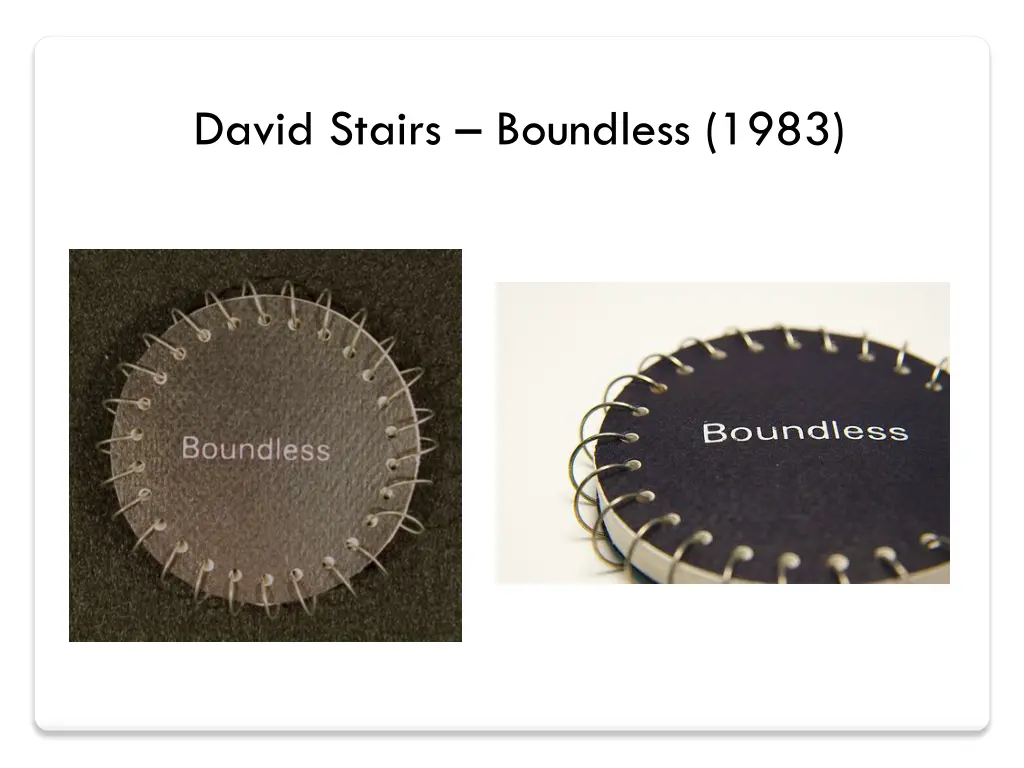 david stairs boundless 1983