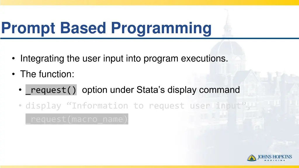 prompt based programming 1