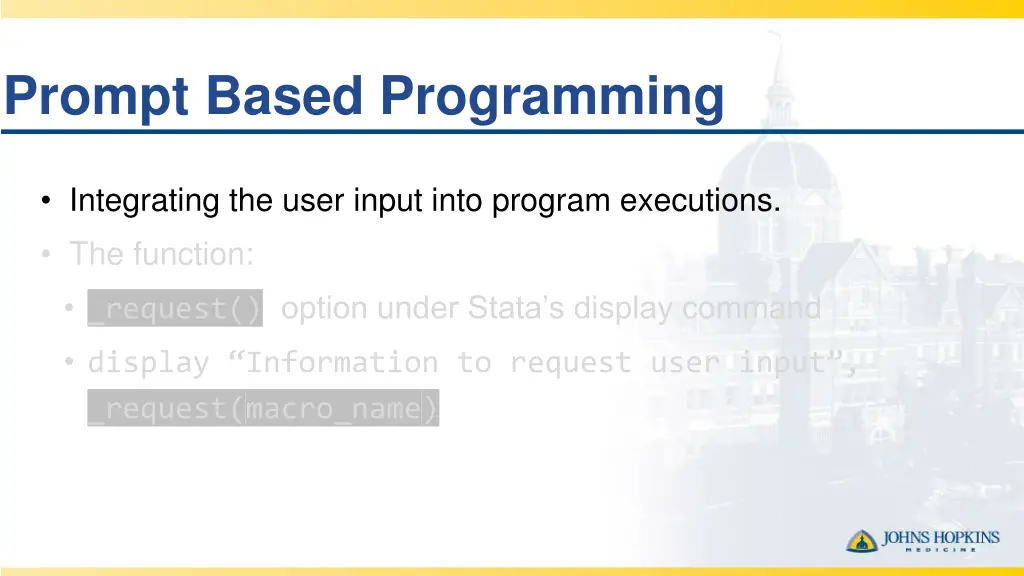 prompt based programming