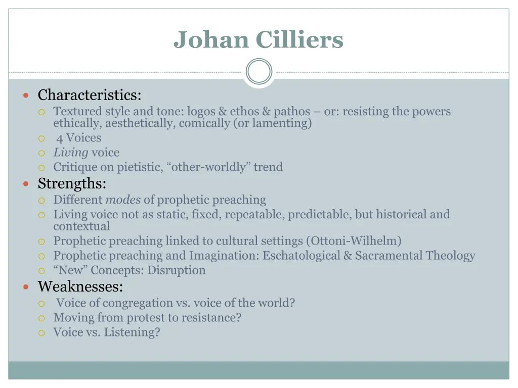 johan cilliers