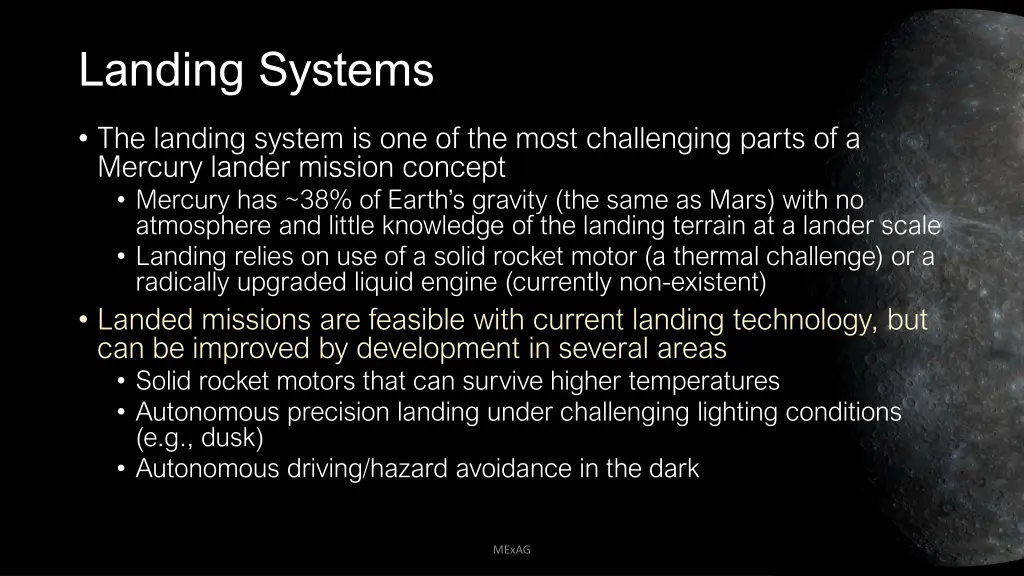 landing systems