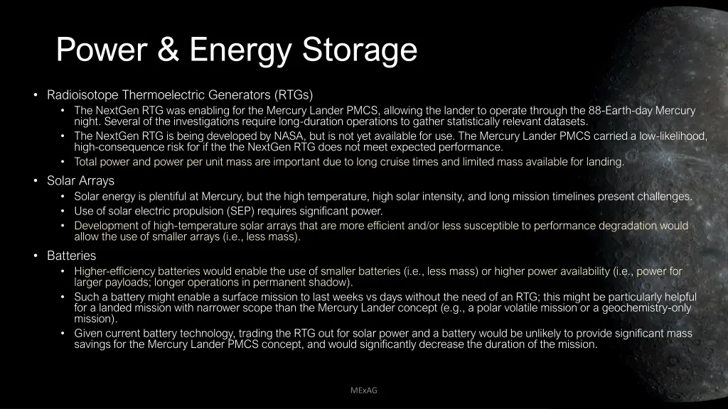 power energy storage