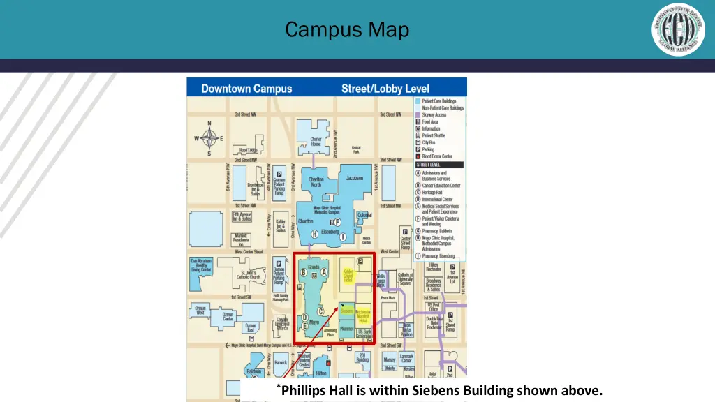 campus map