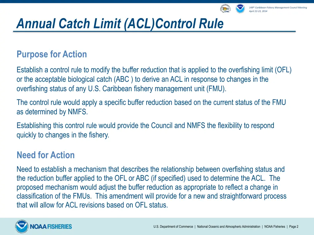 149 th caribbean fishery management council