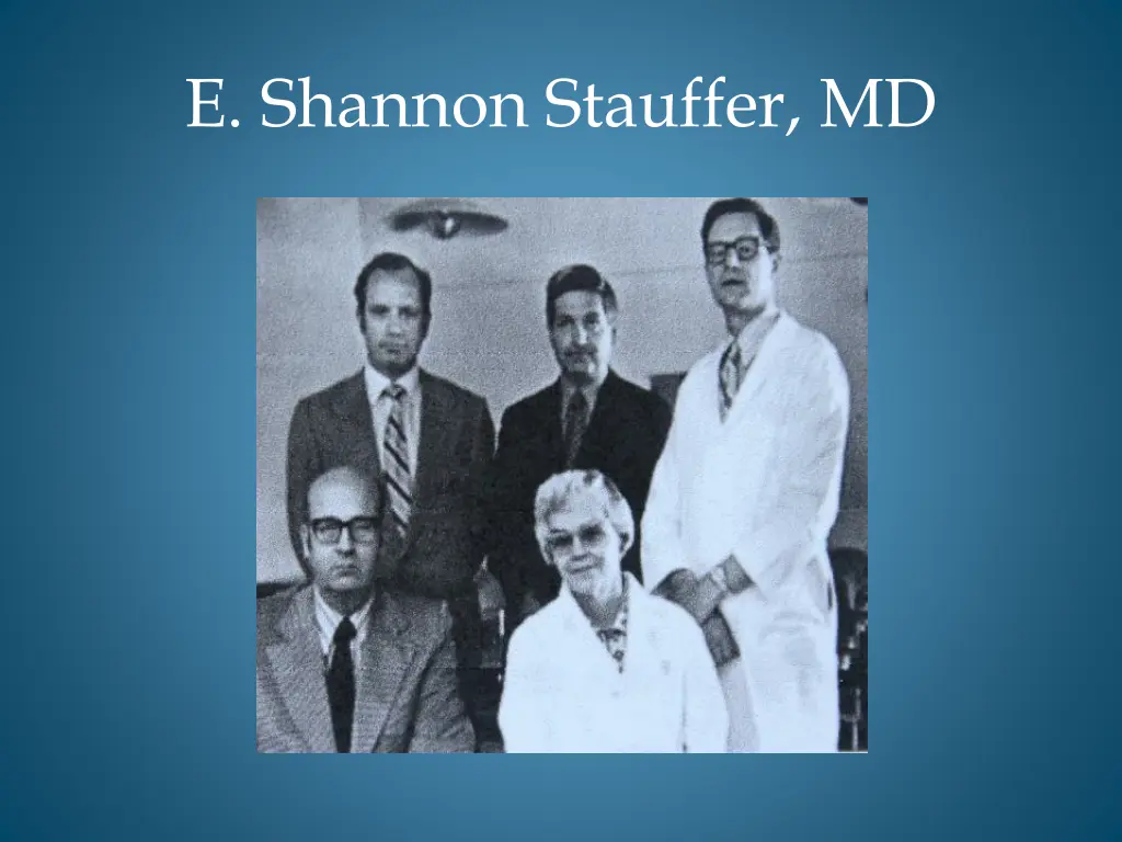 e shannon stauffer md