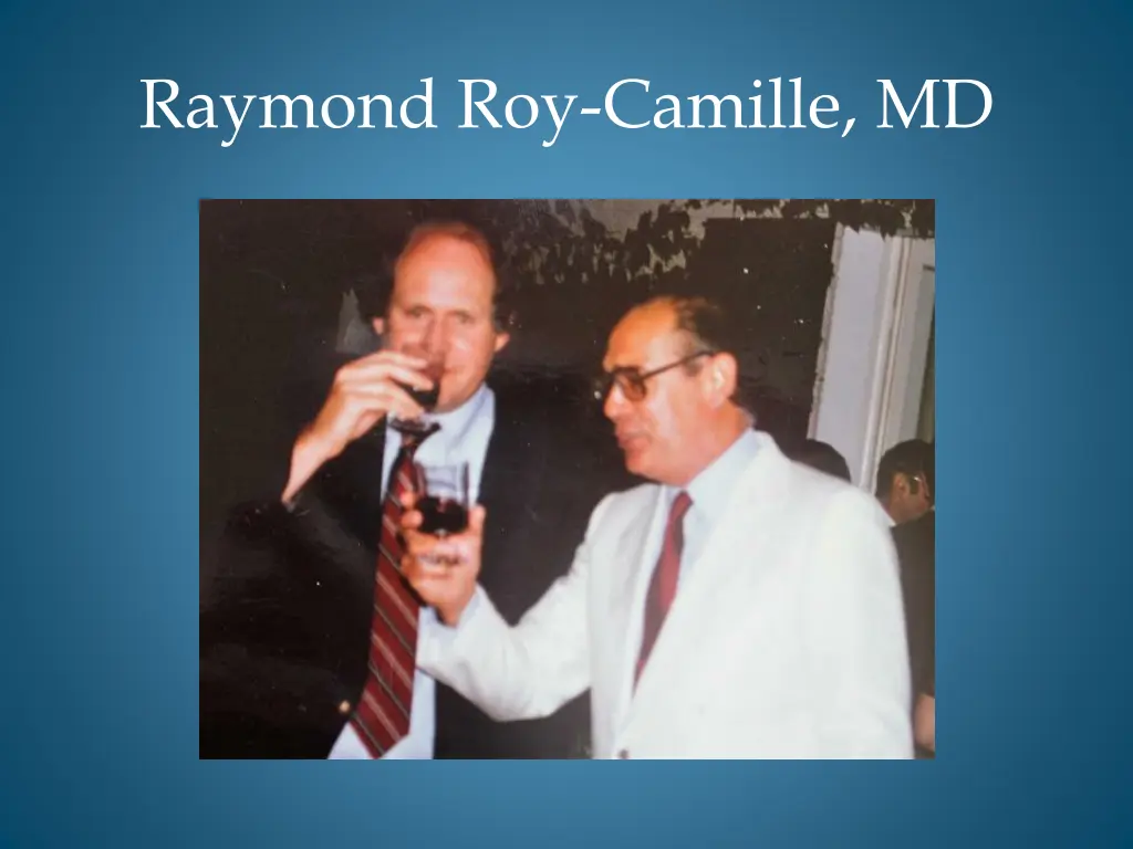 raymond roy camille md