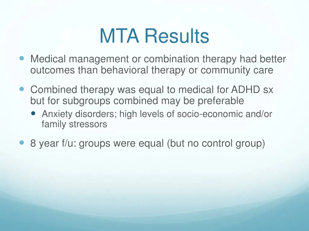 mta results