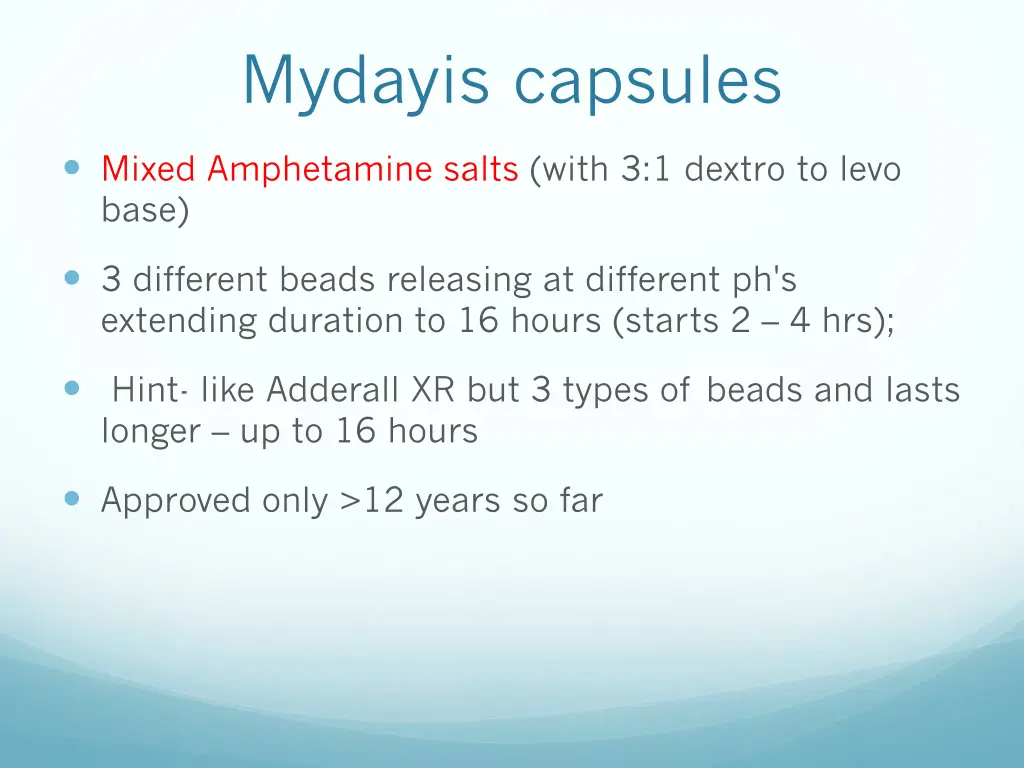 mydayis capsules