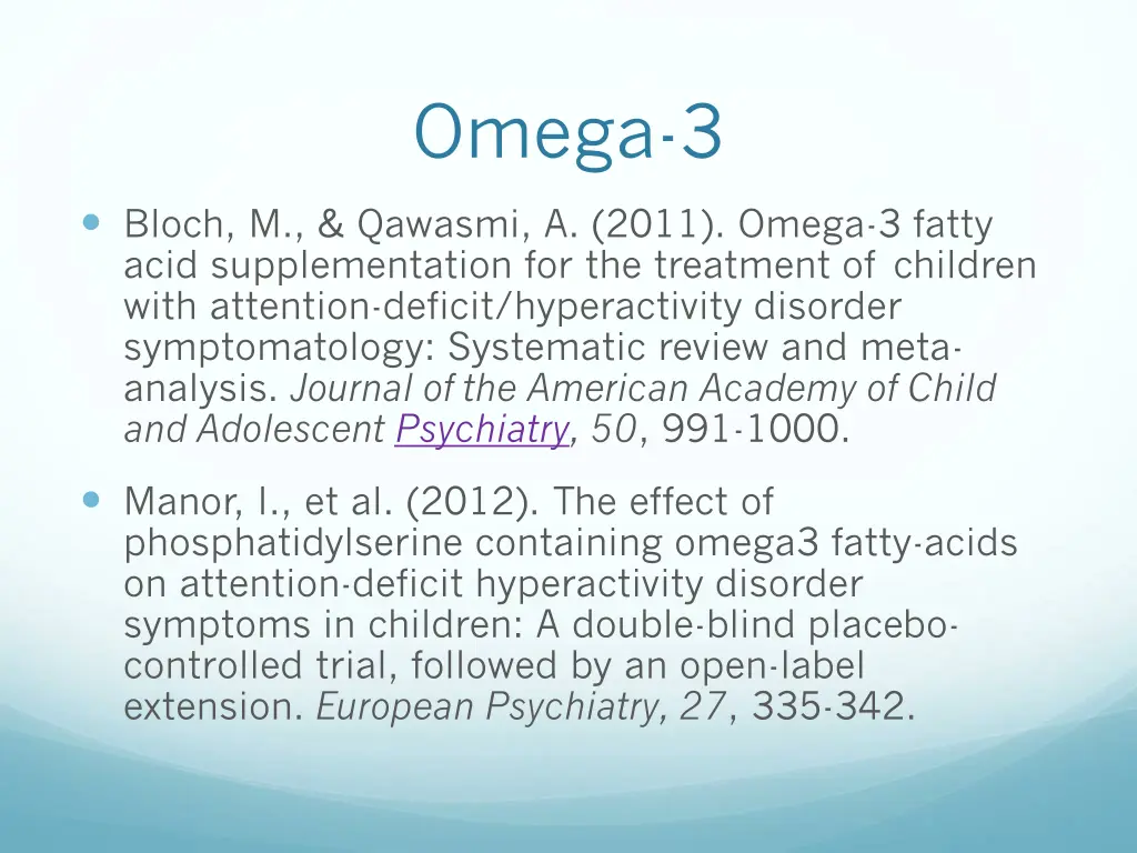 omega 3