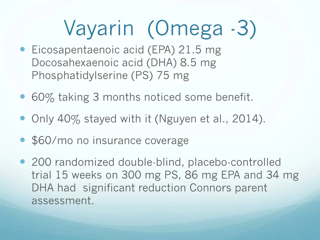 vayarin omega 3 eicosapentaenoic acid