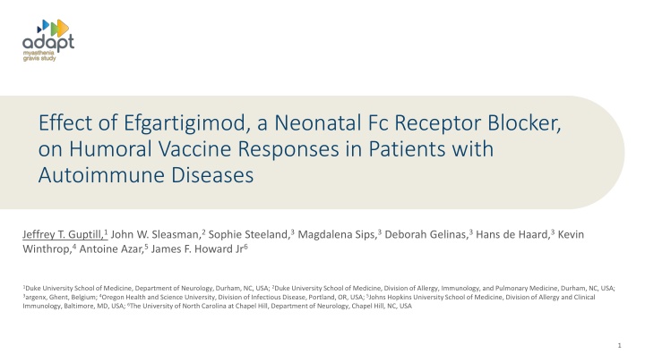 effect of efgartigimod a neonatal fc receptor