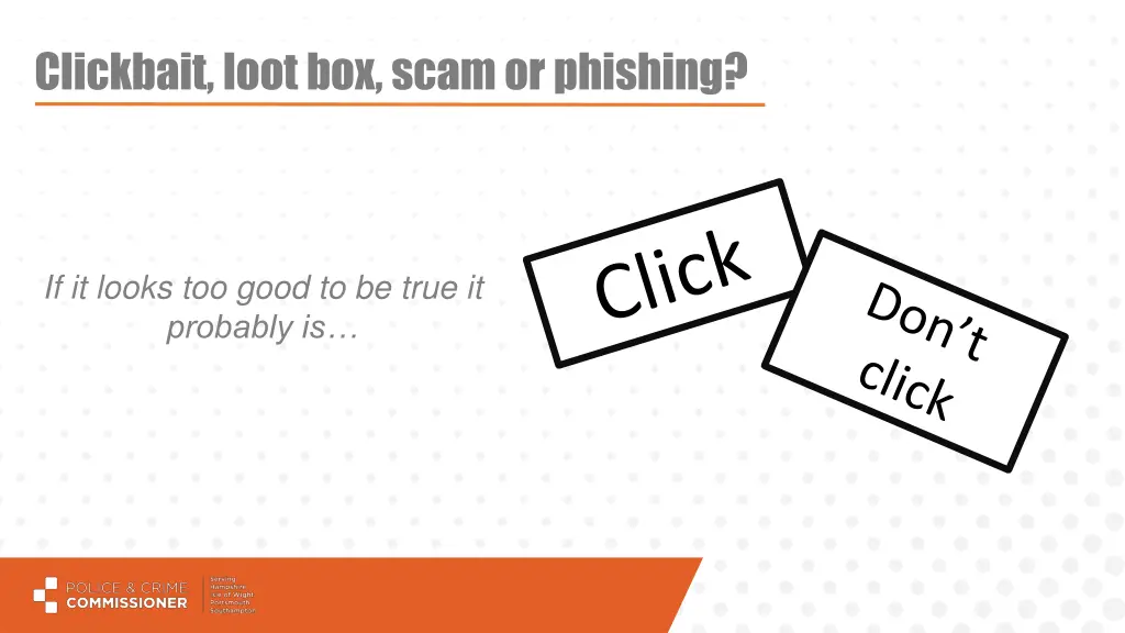 clickbait loot box scam or phishing