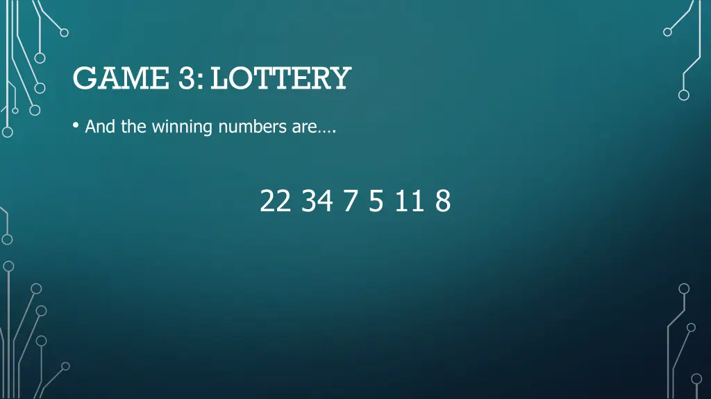 game 3 lottery