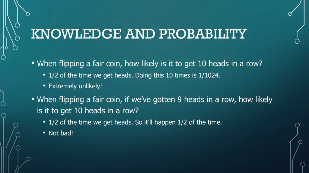 knowledge and probability