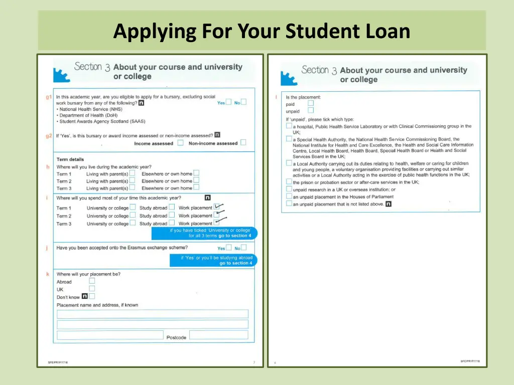 applying for your student loan 2