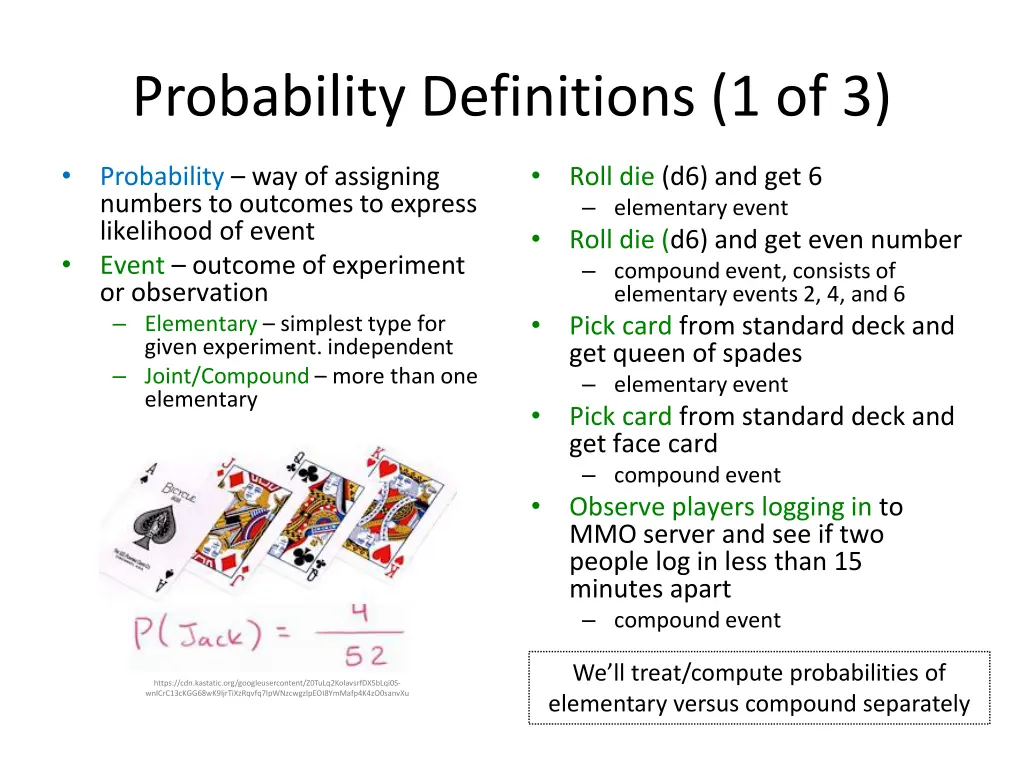 probability definitions 1 of 3