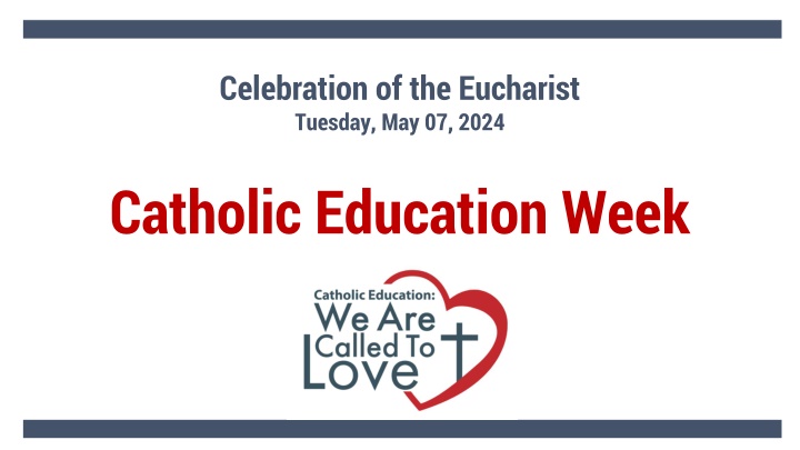 celebration of the eucharist tuesday may 07 2024