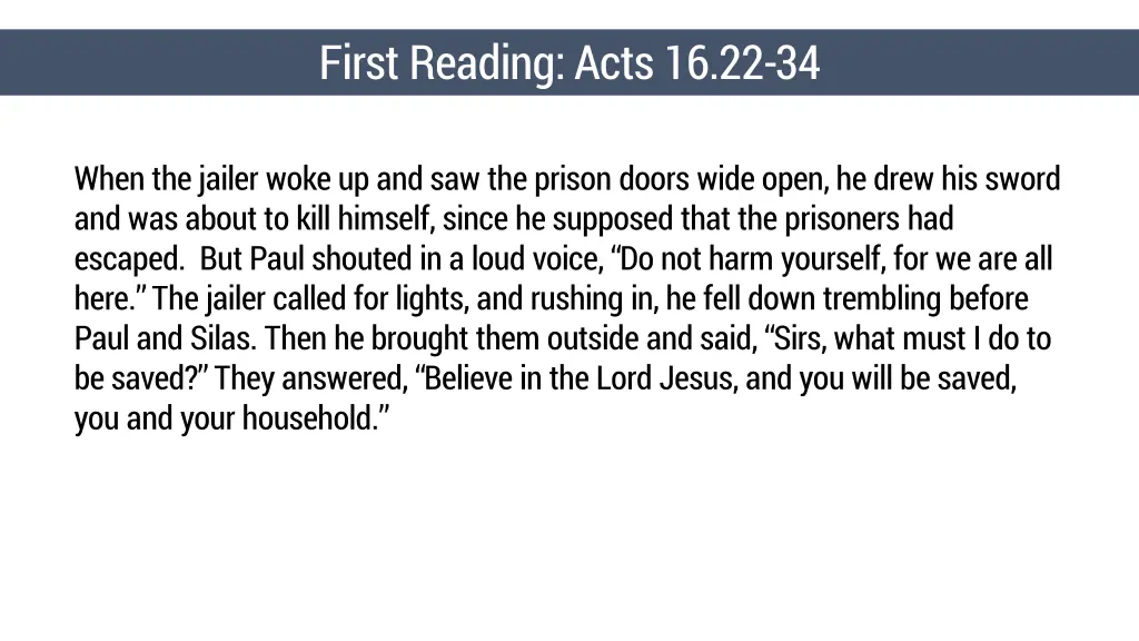 first reading acts 16 22 34 1