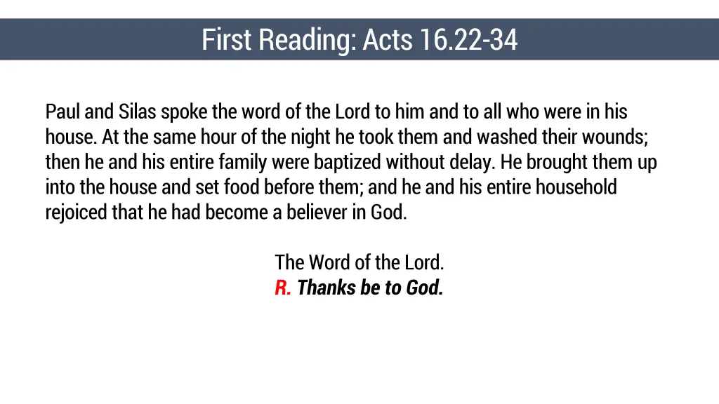 first reading acts 16 22 34 2