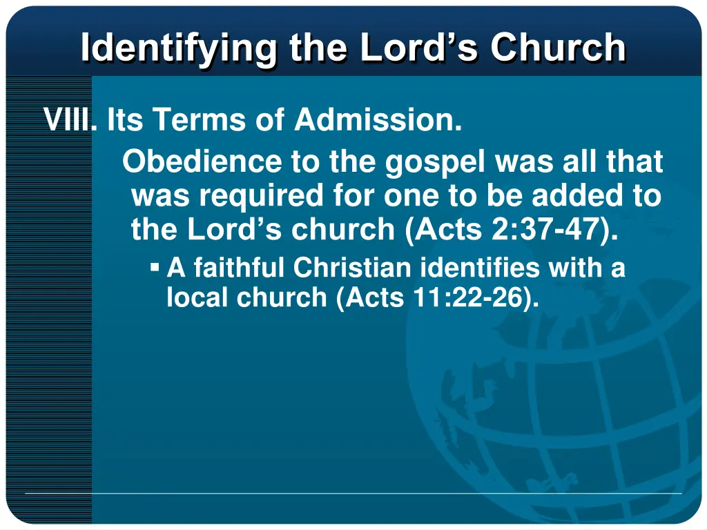 identifying the lord s church 3