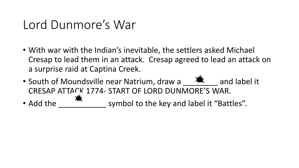 lord dunmore s war