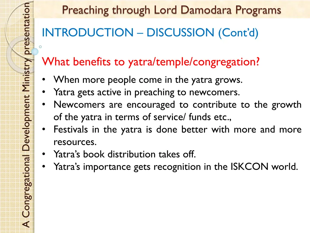 a congregational development ministry presentation 5