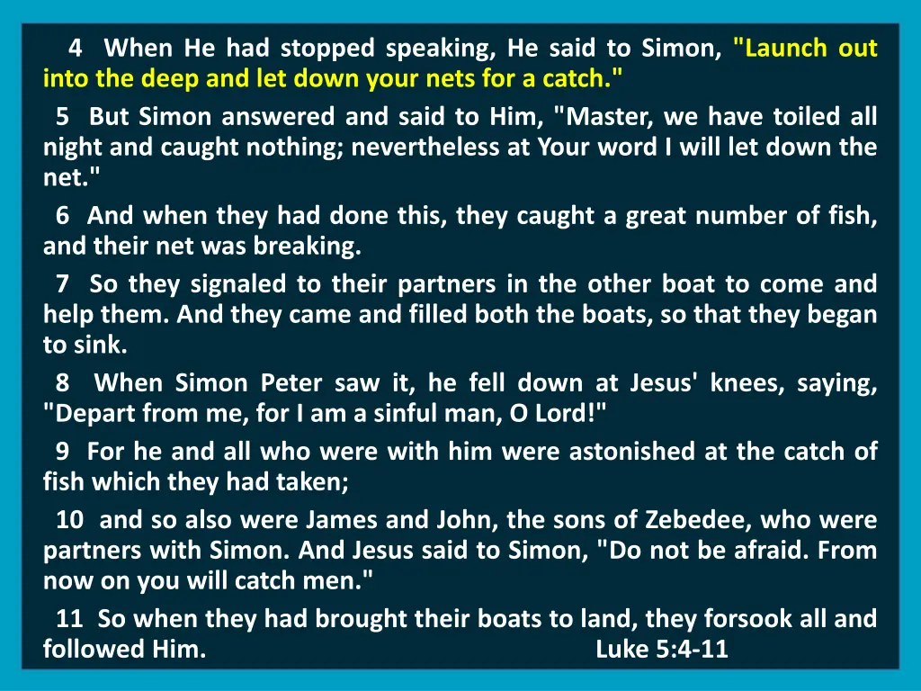 4 when he had stopped speaking he said to simon 2