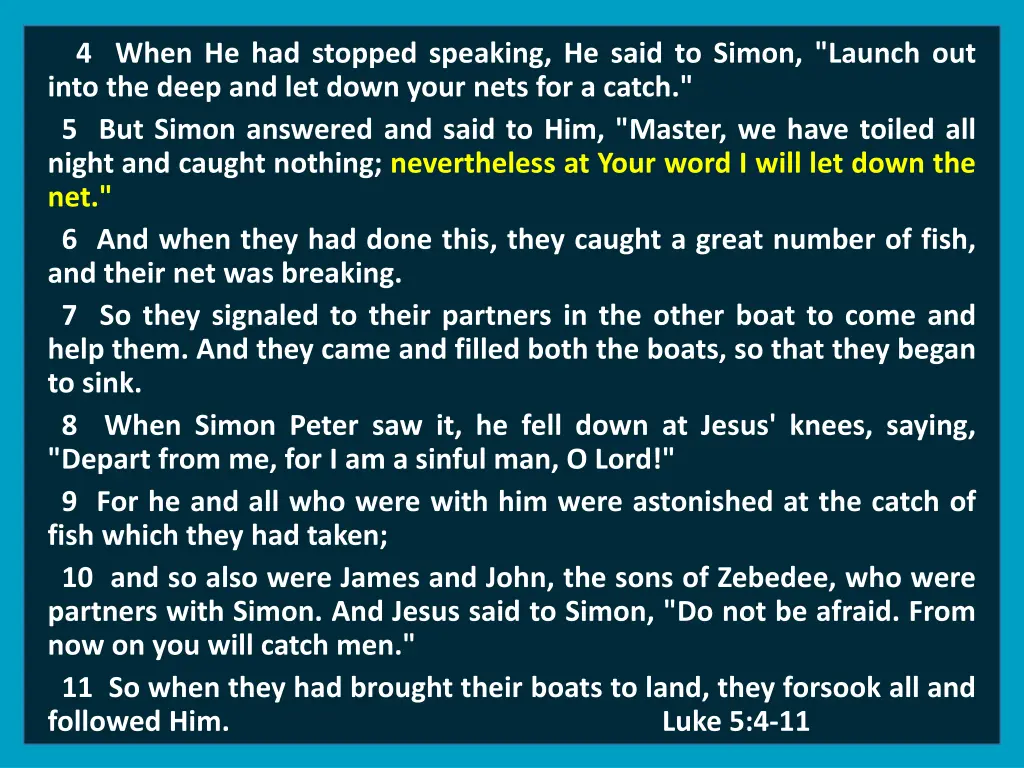 4 when he had stopped speaking he said to simon 3