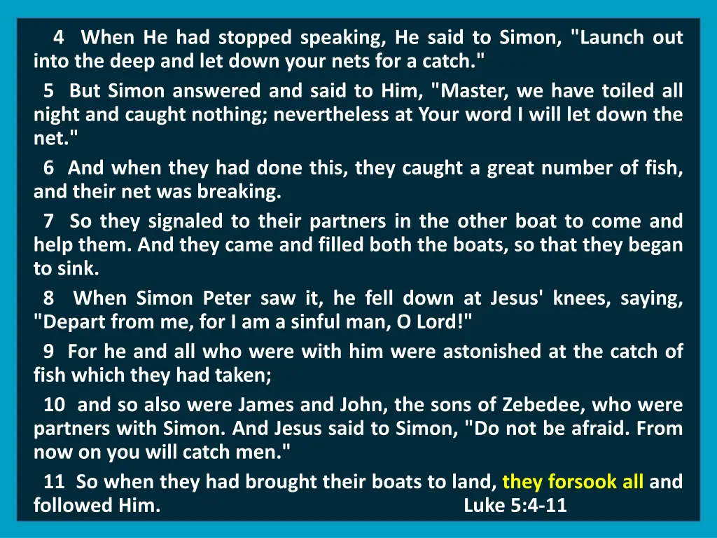 4 when he had stopped speaking he said to simon 7