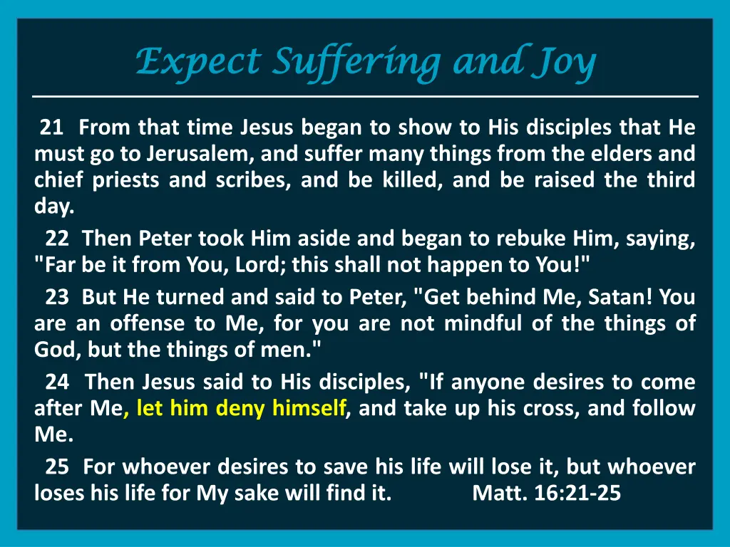 expect suffering and joy expect suffering and joy 4