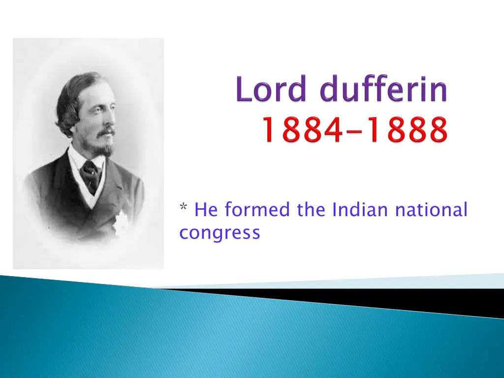 he formed the indian national congress