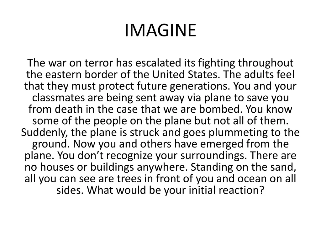 imagine