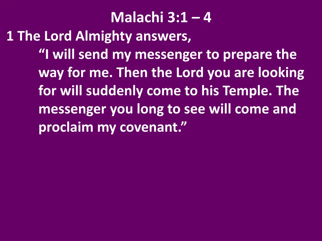 malachi 3 1 4