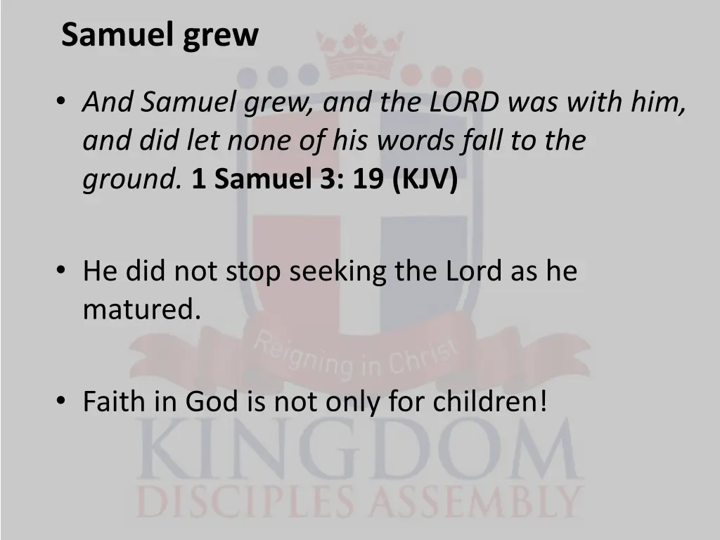 samuel grew