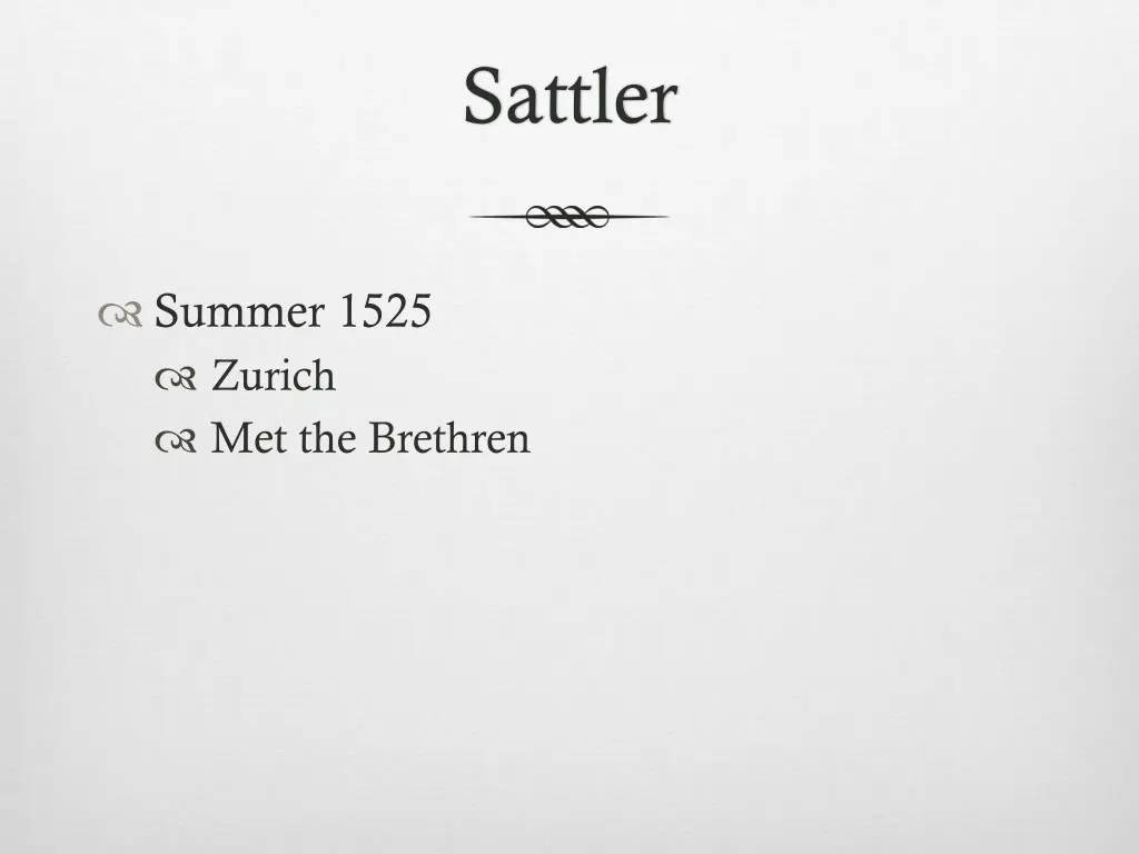 sattler 3