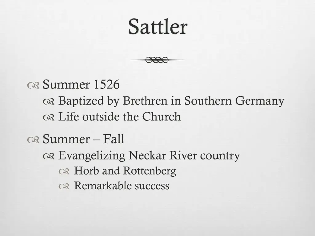 sattler 4