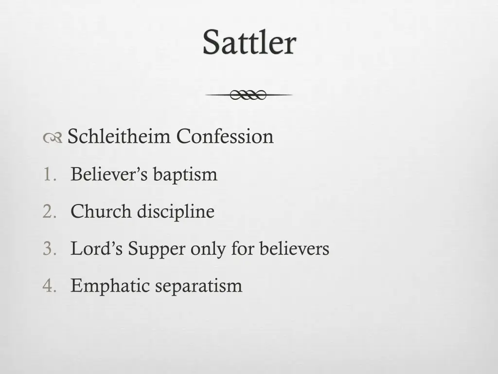 sattler 6