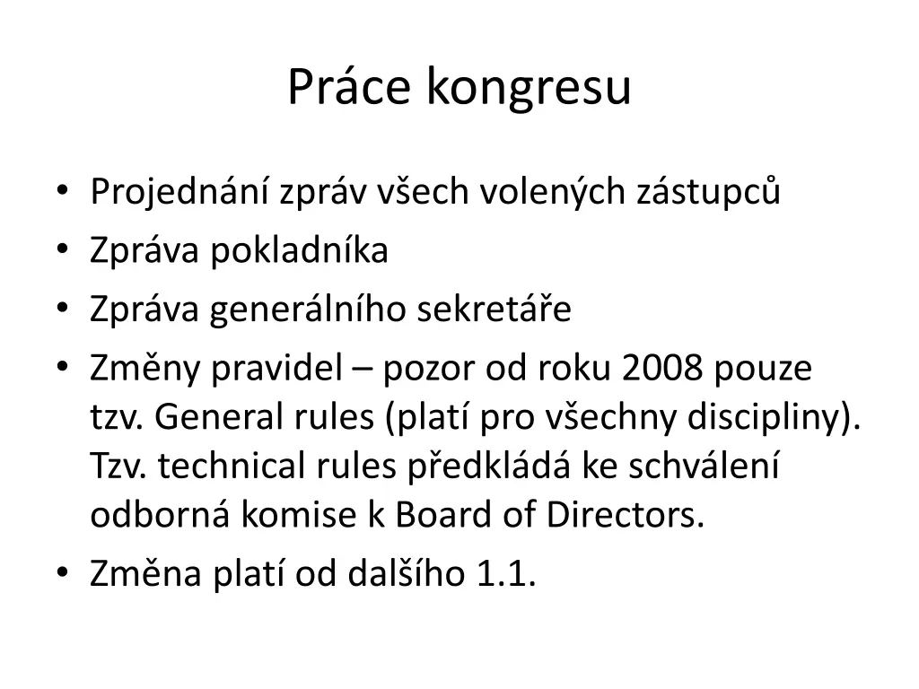 pr ce kongresu