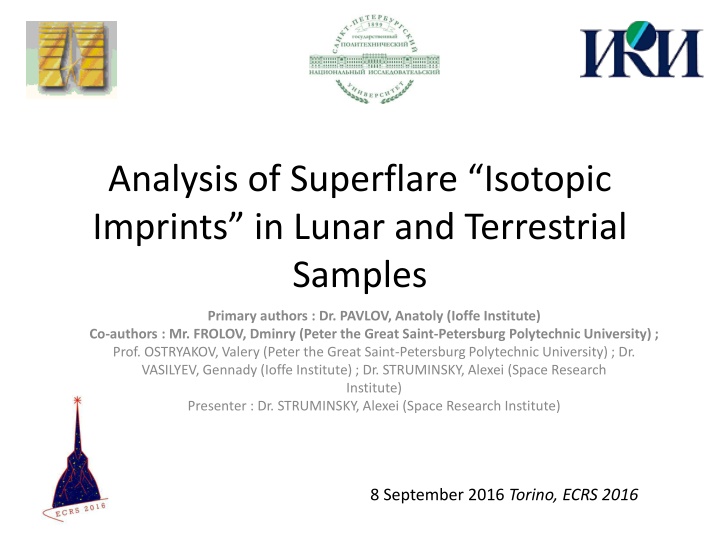 analysis of superflare isotopic imprints in lunar