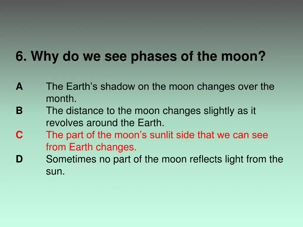 6 why do we see phases of the moon 1