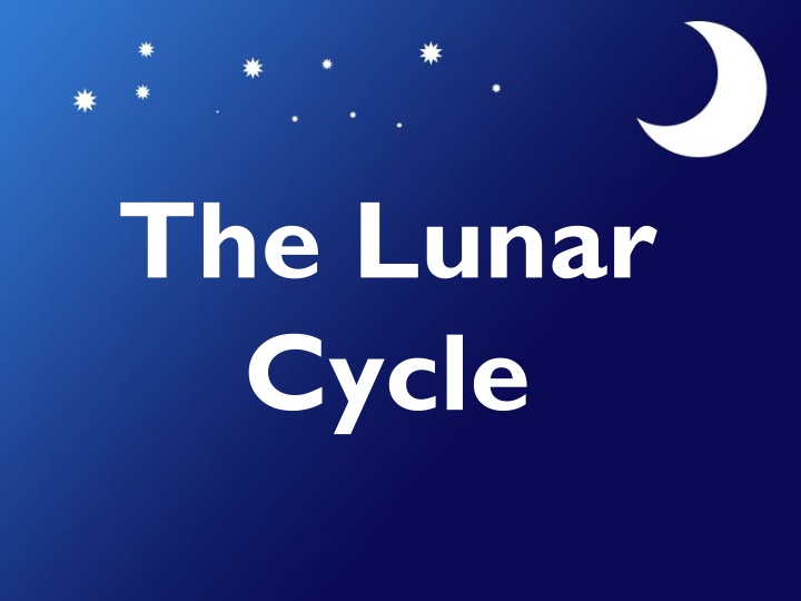 the lunar cycle