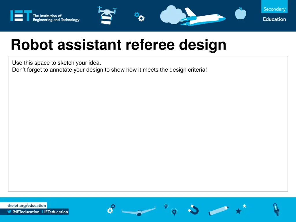 robot assistant referee design