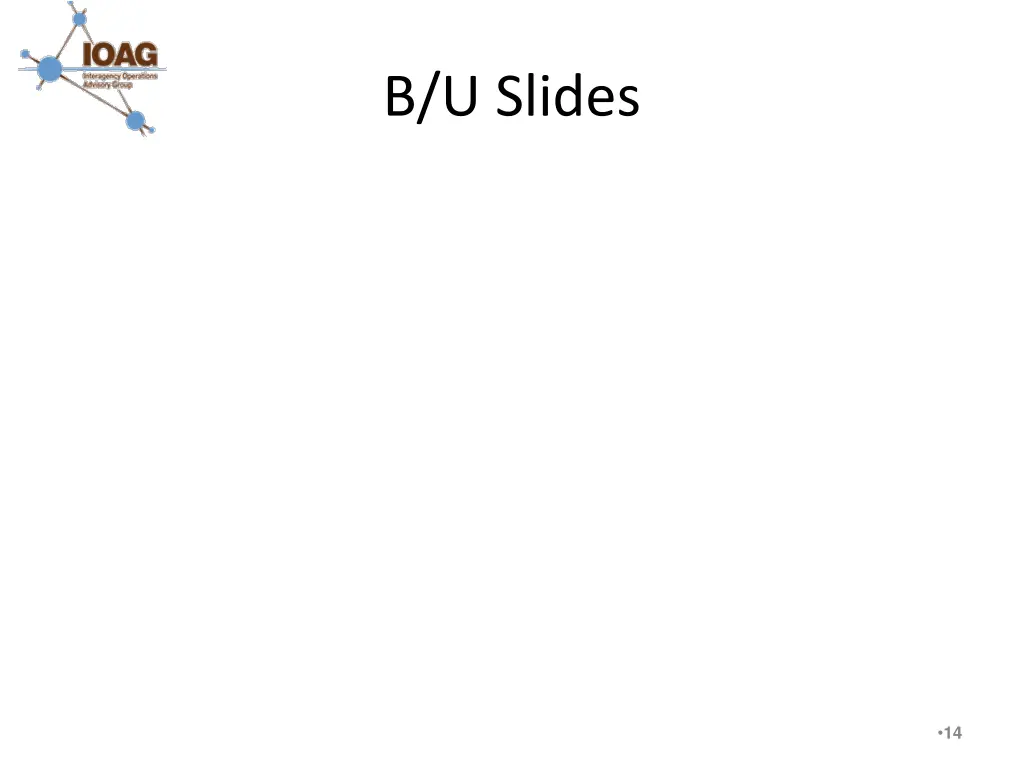 b u slides