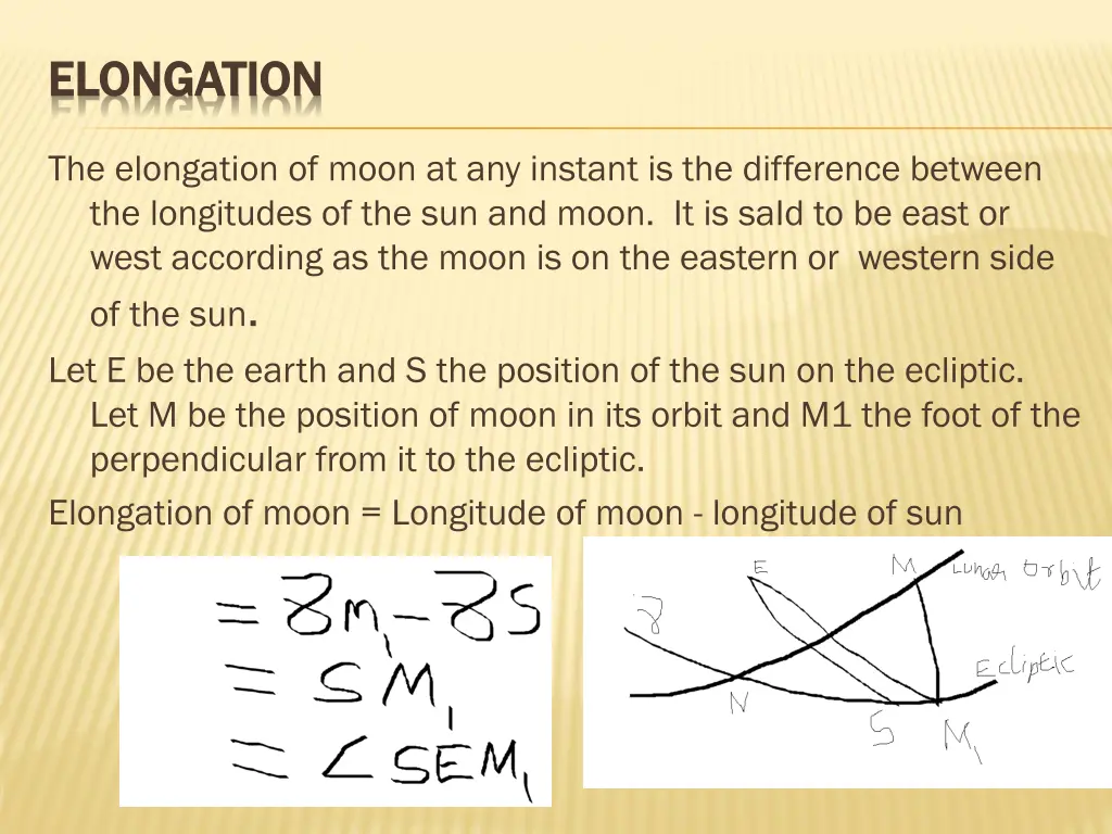 elongation elongation